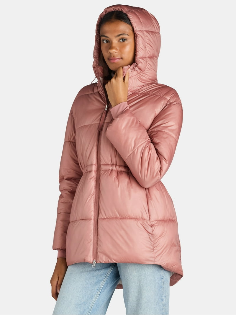 Ozark Trail Hooded Puffer Jacket - Water-Resistant Coat