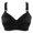 Black, variant on Utoimkio Sports Bras for Women On Sale Women Fashion Printed Bra Wireless Underwear One-Piece Bra Everyday Underwear