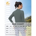 thumbnail image 6 of TRYSIL Women's Athletic Jackets Sun Protection Lightweight Full-Zip Long Sleeve Outdoor Running UPF 50+ Sun Workout Shirts,Size(XS-4XL), 6 of 8