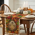 thumbnail image 3 of Fall Thanksgiving Table Runner, Autumn Thanksgiving Kitchen Dining Table Decoration for Home Party Decor 13x60 Inches, 3 of 9
