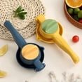 thumbnail image 2 of Exprimidor Manual Portátil - Multifuncional para Limón, Naranja y Cítricos, Exprimidor Doméstico, Utensilio de Cocina Amarillo, 2 of 5