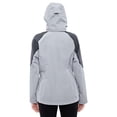 thumbnail image 2 of 78808 North End Ladies Impulse Interactive Seam-Sealed Shell Platinum/Carbon XS, 2 of 2