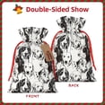 thumbnail image 2 of Naloa Labrador Retriever Dog Drawstring Christmas Bags, 3D Xmas Gift Bags, Christmas Wrapping Bags, Xmas Goodie Bags, Treat Pouch Bags, Party Favor Bags-Small, 2 of 9