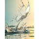 thumbnail image 1 of Taladro Pintura Diamante (DE2887) 5D DIY Onda de agua completa Punto de cruz Mosaico Kit Craft 50x70cm Hugtrwg Para estrenar, 1 of 1
