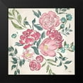 thumbnail image 2 of Penner, Janelle 15x15 Black Modern Framed Museum Art Print Titled - Live in Bloom II - No Words, 2 of 5