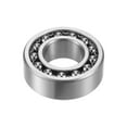 thumbnail image 5 of Uxcell Roulements à Billes Auto-Alignants à Double Rangée Type Ouvert Acier Chromé 25x52x18 mm, 5 of 5