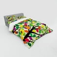thumbnail image 3 of Ambesonne Birds Bedding Set 3 Pcs, Happy Birds Colorful Tree, Twin, Multicolor, 3 of 3