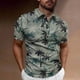thumbnail image 2 of Summer Men's Performance Micro Elastic Short Sleeve Golf Short Sleeve Top L, 2 of 5