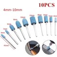 thumbnail image 1 of 10PCS Ceramic Stone Polishing Grinding Dremel Rotary Die Grinder Drill Bit Tool, 1 of 6