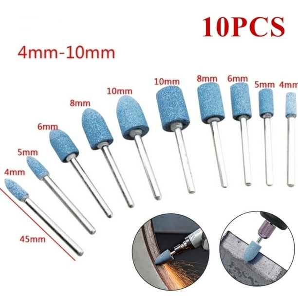 Willstar 10PCS Ceramic Stone Polishing Grinding Dremel Rotary Die