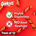 thumbnail image 6 of Hartz Oinkies Sizzling Twists Bacon Flavored Rawhide-Free Natural Chew Dog Treats, 8 count (Pack of 13), 6 of 9
