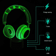 thumbnail image 6 of YSITIAN 3D Illusion Headphone Headset Night Light 7 Colors Changing Nightlight for Bedroom Smart Touch Sensor Optical Illusion Bedside Lamps Home Decoration Kids YT-14851, 6 of 6