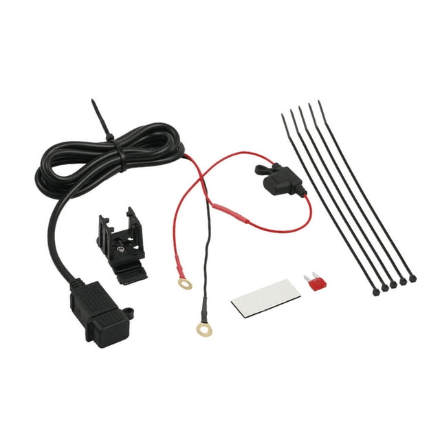 sweethay USB impermeable negro inteligente para una carga segura y eficiente USB dual de gran intensidad Accesorios para motos