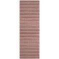 thumbnail image 2 of SAFAVIEH Montauk Randall Geometric Striped Cotton Area Rug, Ivory/Red, 8' x 10', 2 of 10