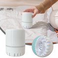 thumbnail image 1 of 2.5*3.1 Inch Electric Pump For Vacuum Storage Bags - Portable Vacuum Pump For Compression Clothing, Quilts, And Blankets, Not Suitable For Compressing Mattresses, 1 of 8