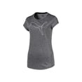 thumbnail image 1 of Playera Puma ACTIVE LOGO HEATHER Mujer 586394 gris XS Puma 58639416, 1 of 3