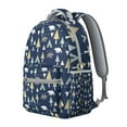 thumbnail image 2 of Bear Styled School Backpack - Durable & Roomy Backpack for College & High School, Water-Resistant Coating, Padded Back, Great for Books & Laptops, 2 of 6