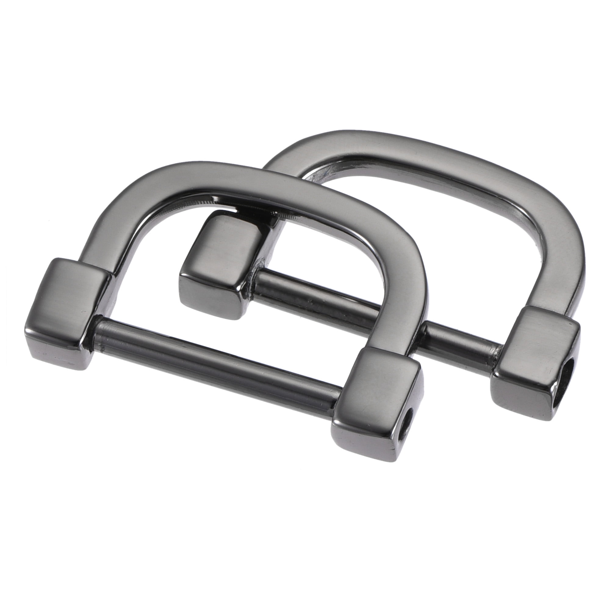 Uxcell D-Ring Bilderaufhänger 52 Mm X 20 Mm, Schwarz – Set Mit 10 Stück Für Bilderrahmen & Holzprojekte