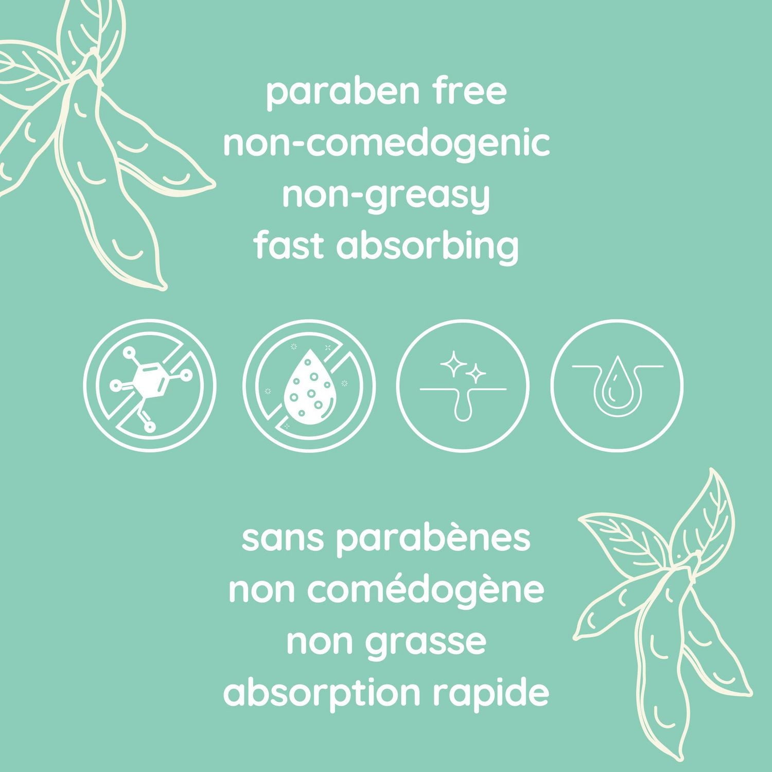 Hydratant quotidien Aveeno Clear Complexion, peau sujette à l’acné, hypoallergénique, acide salicylique, soja 120 ml