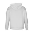 thumbnail image 4 of Yusimy Men's Hooded Sweatshirt Halloween Ghost Print Fleece-Lined Pocket Drawstring Long Sleeve Streetwear Cozy Winter Pullover, 4 of 5