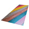 thumbnail image 3 of Alfombril antideslizante 3D, alfombril de juego resistente a abrasión decoloración para cocina del inodoro Piso de madera colorido Zulema Alfombra Runner Rug, 3 of 8
