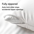 thumbnail image 2 of 4 Pack Pillow Cases Covers Queen 20x30 (Inch) Zippered Niagara Sleep Solution, 2 of 7