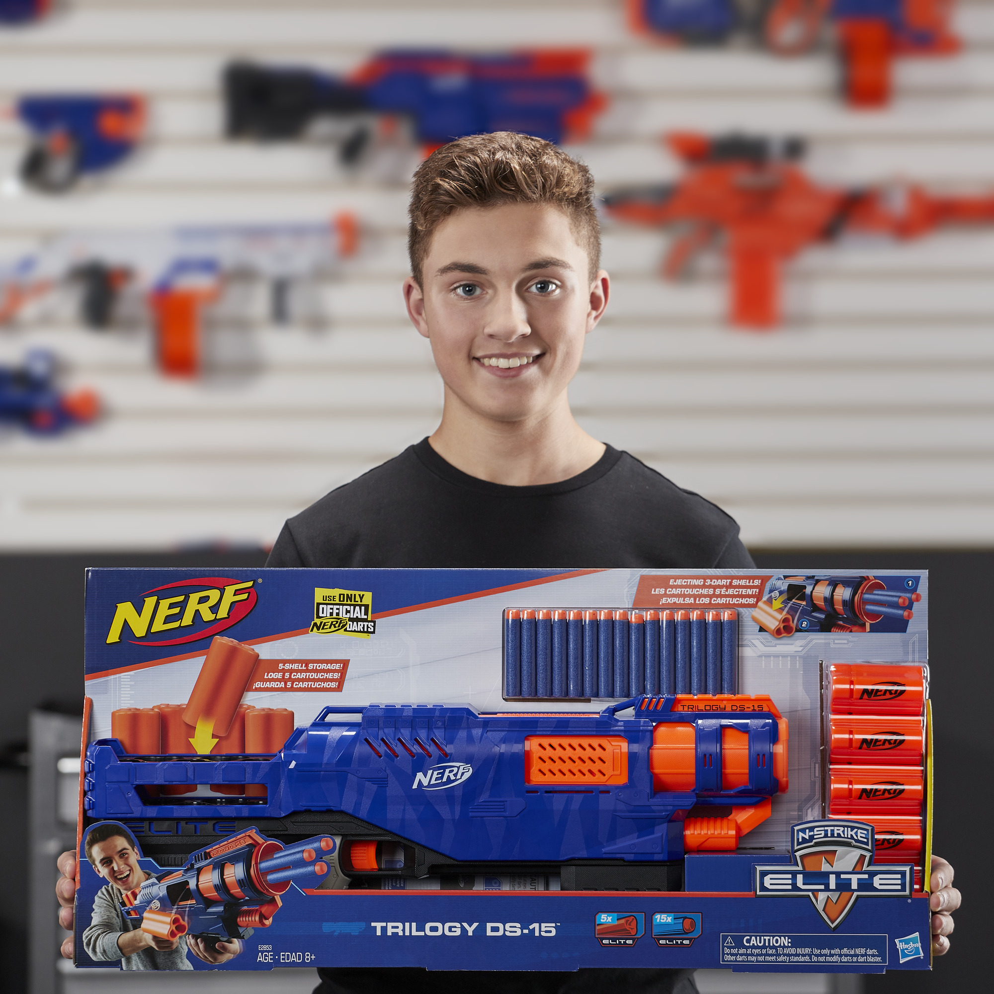 Buy kids,Nerf N-Strike Trilogy DS-15 Toy 15 Online in New 565617074
