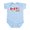 Sky Blue, variant on CafePress - Engineered With American Parts Infant Bodysuit - Baby Light Bodysuit, Size Newborn - 24 Months