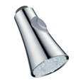 thumbnail image 4 of Hongchun Modern Bathroom Pull-Retractable Kitchen Faucet Universal Head 1/2-Inch Faucet Head Replacement Part, Polished Chrome, 4 of 5
