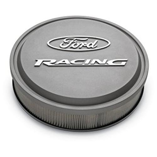 Proform 302-372 Black Crinkle 13 Diameter Air Cleaner Kit with Embossed Red Cobra Logo and 2-5//8 Paper Filter Kit
