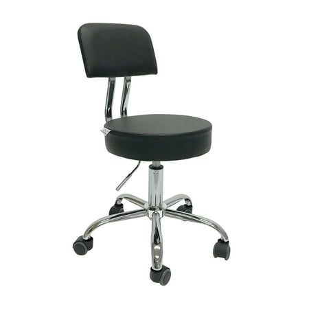 Apontus Stool Salon Spa Tattoo Equipment Medical Chair Facial Beauty with Back Support