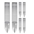 thumbnail image 1 of 6 Pcs Plastic Rain Gauge For Garden Accurate Rainfall Measurement Tool Easy-To-Read Rain Measurement Tool Decorative Rain Gauge, 1 of 9