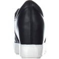 thumbnail image 5 of Womens Wanted Bushkill Quilted Wedge Fashion Sneakers, Black, 5 of 6