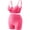 Hot Pink, variant on 2026 Womens 2 Piece Outfits Summer Yoga Outdoor Sports Bra Sleeveless Tops Sports Bra And Shorts Set