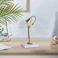 thumbnail image 4 of Golden Crane Statue Animal Bird Modern Minimalist Luxury Sculpture Figurine Ornament for Home Shelves Bedroom Decoration Style I, 4 of 8