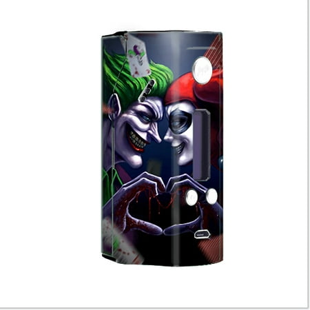 Skin Decal For Wisemec Reuleaux Rx200 Vape Mod / Harleyquin And Joke