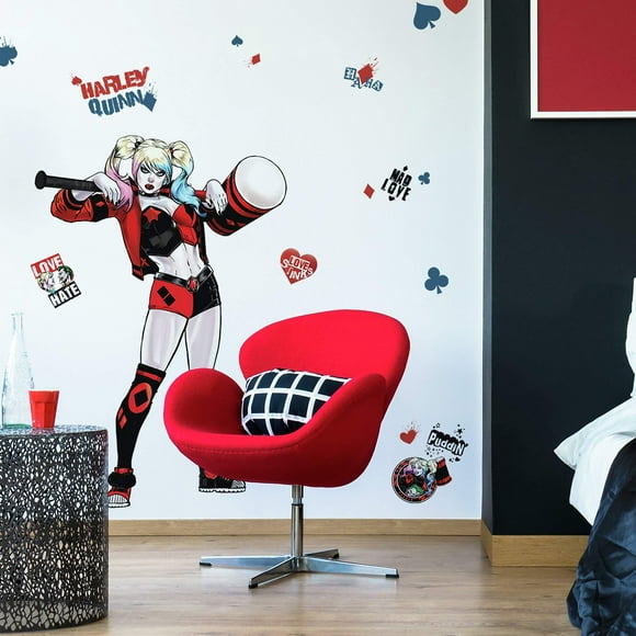 RoomMates Harley Quinn Peel and Stick Stickers Muraux Géants