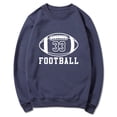thumbnail image 3 of EaseDay Women's Graphic Knit Pullover Football Funny Crewneck Sweatshirt Long Sleeve Casual Game Day Shirt Soft Fall Fashion Top for Everyday Wear, 3 of 5