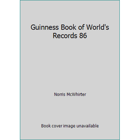 Guinness Book of World's Records 86, Used [Mass Market Paperback]