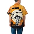 thumbnail image 5 of Trick or Treat American Shorthair Needs Candy Happy Halloween Night Hawaiian Shirt Breathable Summer Unisex Merch Cat Lover Kitten Owner Gifts - 02020, 5 of 6
