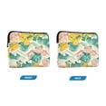 thumbnail image 7 of FORMRS 15-15.6 inch Laptop Sleeve Case Soft Carrying Quilted Computer Bag Cover, Floral Wave, 7 of 7