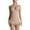 Beige, variant on Body Shaper Shapers Women S Tulle Hemline Full Slip Shapewear Stretchy Bodysuit Body Shaper with Built In Bra Cami Dress