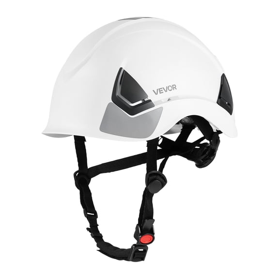 Construction Safety Helmet, ANSI/ISEA Z89.1 Type 2 Class C Certified ABS Hard Hat with 6-Point Ratchet Suspension, Adjustable Ventilated Full Brim Safety Helmet with Reflective Strips