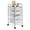 Clear, variant on 6-Drawer Rolling Storage Cart - Classroom Organization on Wheels w/Removable Plastic Drawers, Mobile Art Cart for School Paper Home Office, Utility Cart with Drawers (Clear)