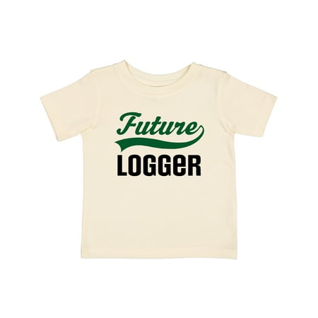 

Inktastic Logging Future Logger Gift Baby Boy T-Shirt