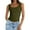 Army Green, variant on PRETTYGARDEN Womens Tank Tops Spring Casual Sleeveless Fitted Scoop Neck Basic Slim Cute Top Summer Shirt Beach Clothes