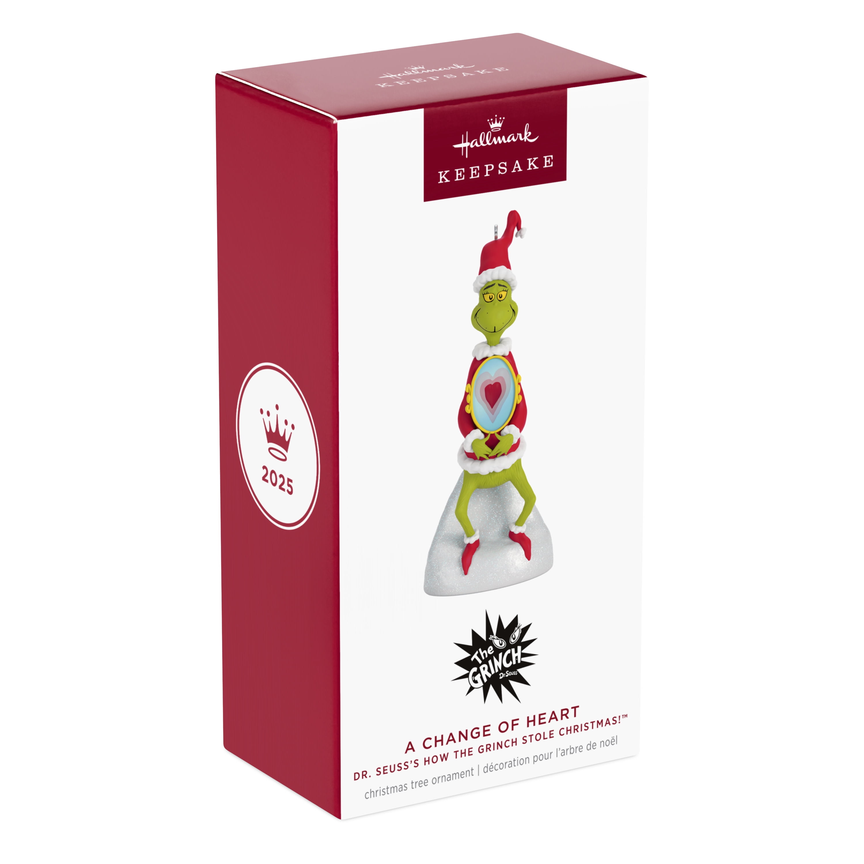 Hallmark Keepsake Christmas Ornament, Dr. Seuss's How the Grinch Stole Christmas! A Change of Heart