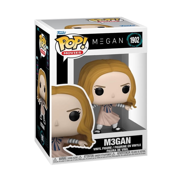 Figura de vinilo coleccionable Funko Pop! Películas M3GAN, 9,5 cm
