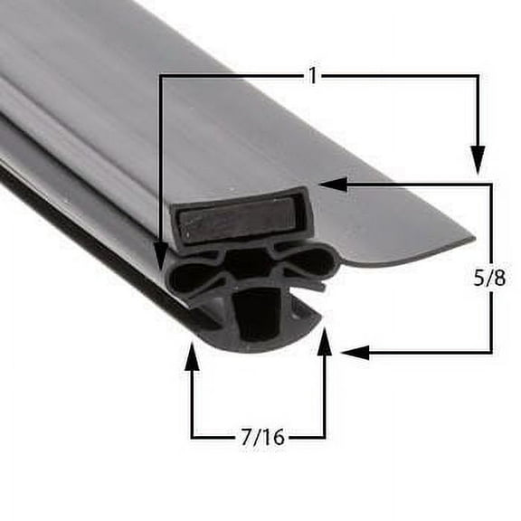 Turbo Air Compatible MST-60 Door Gasket Part# (M602300100)