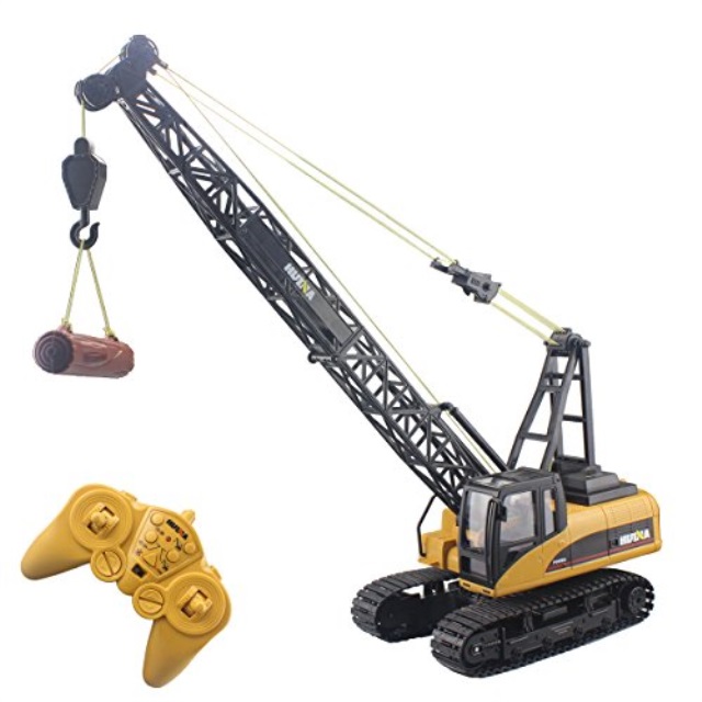 fistone rc truck crawler tower crane hoist dragline diecast model